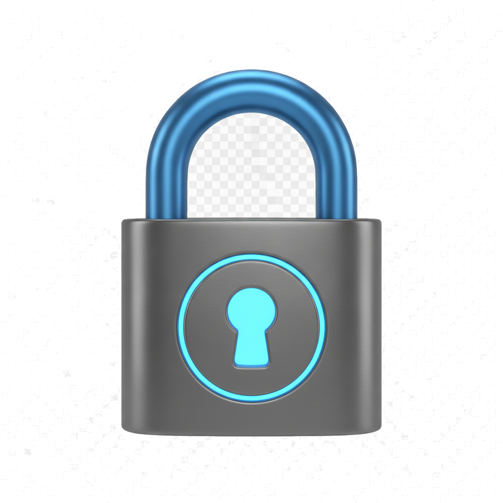 lock security icon — headspace.com × Skeuomorph — SaaS Starter 12