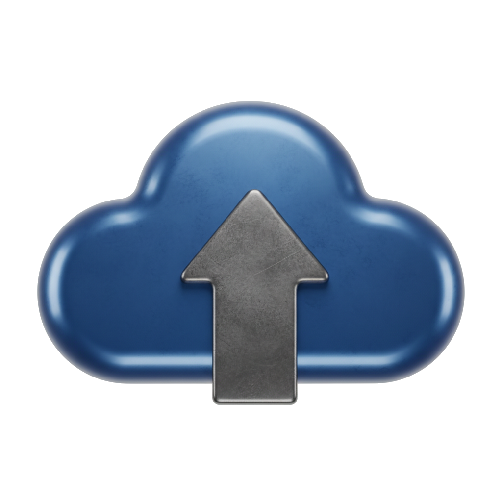 cloud upload icon — headspace.com × Skeuomorph — SaaS Starter 12