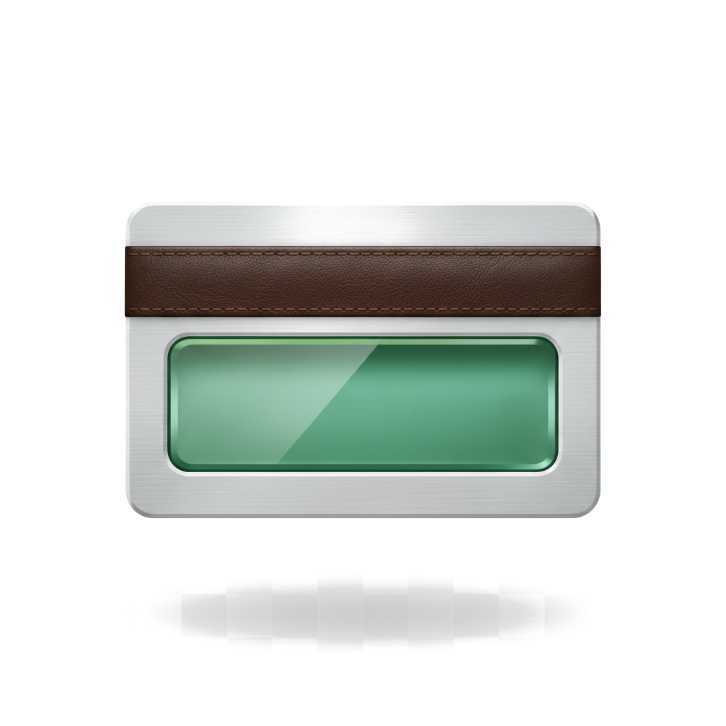 credit card icon — Skeuomorph — SaaS Starter 12