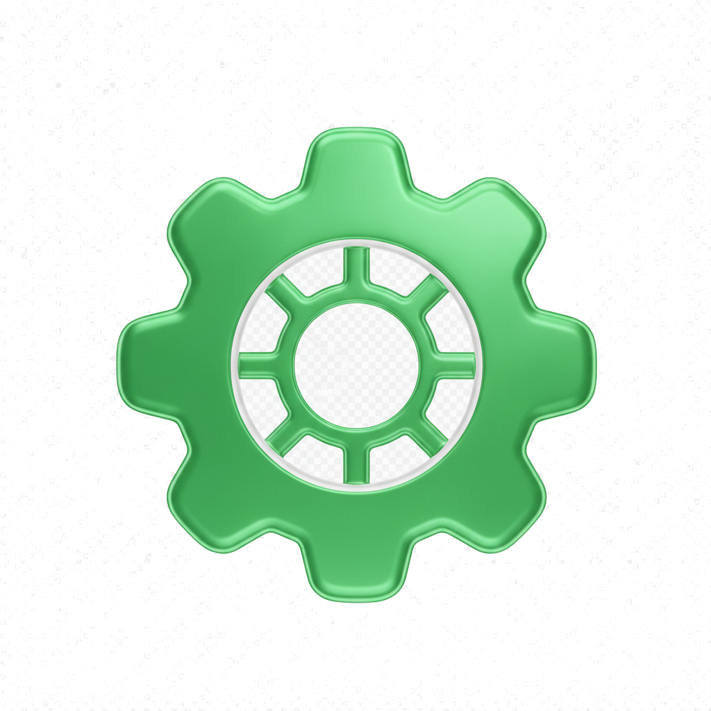 settings gear icon — spotify.com × Skeuomorph — SaaS Starter 12