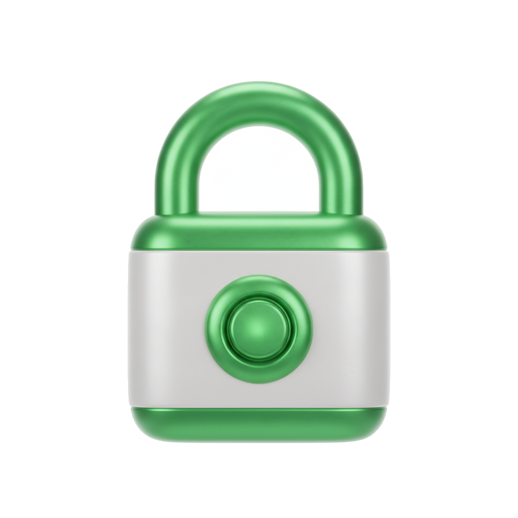 lock security icon — spotify.com × Skeuomorph — SaaS Starter 12