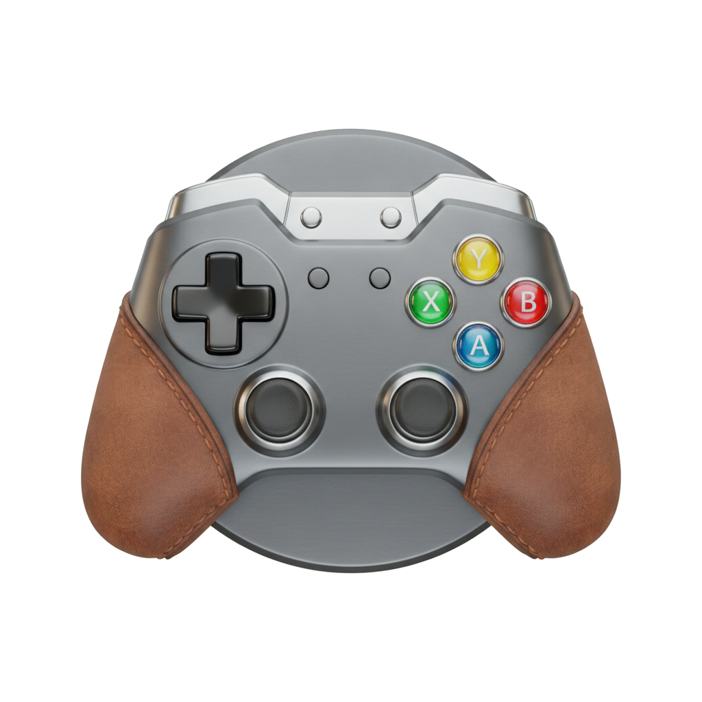 game controller icon — Tech & Electronics — Skeuomorph 12